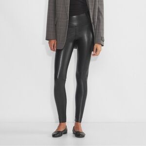 Aritzia Daria Leather Leggings